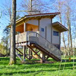 Baumhaus des Baumhotel Auszeit Baumhaushotel Auszeit